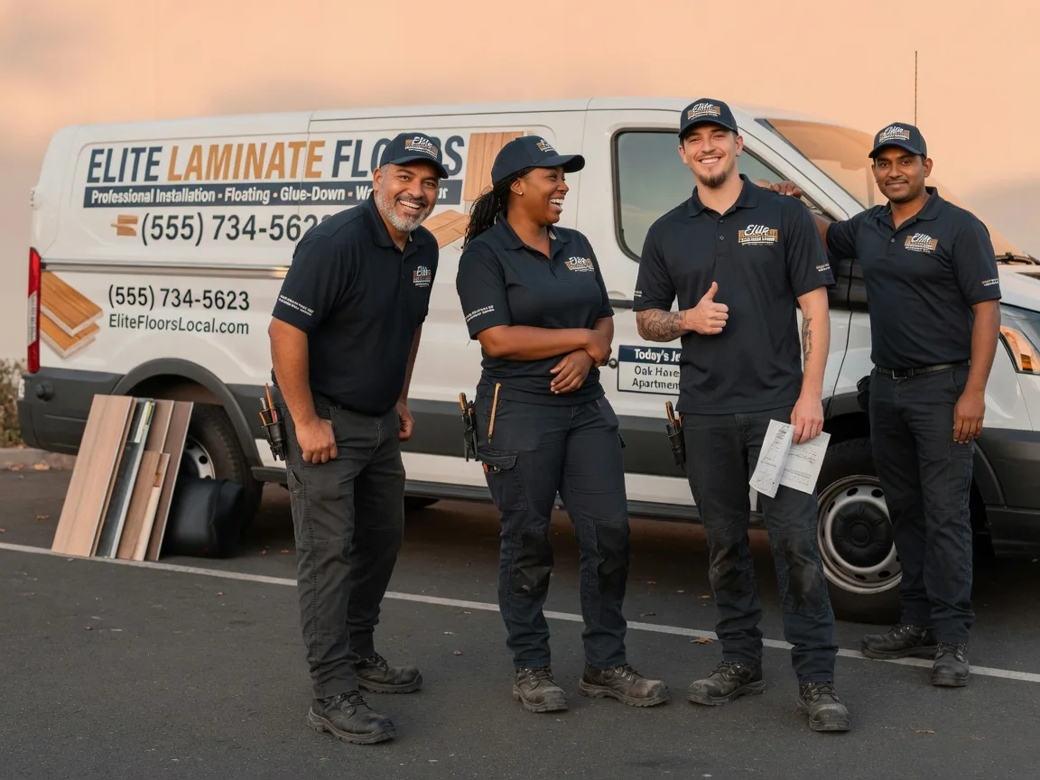 Laminate flooring installation company in Blanchard, IA